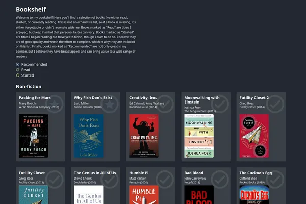 Screenshot do projeto FOSS WEBSITE