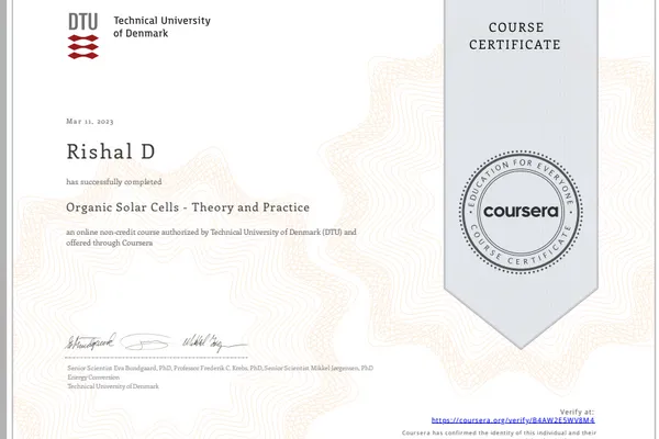 Screenshot do projeto Coursera